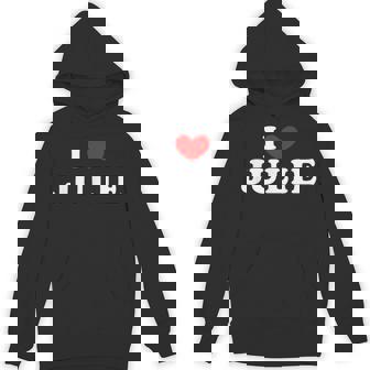I Love Julie 私は愛する Julie パーカー - Kawaiitshirt