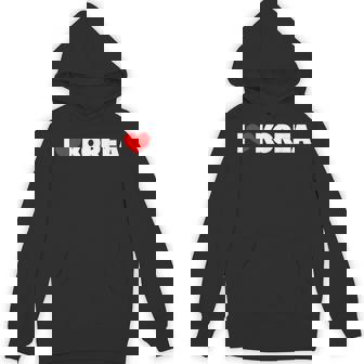 I Love ハート Korea パーカー - Kawaiitshirt