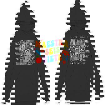 Maestra 67 Six Seven Spanish Teacher SEIS Siete Humor Unisex Hoodie | Mazezy