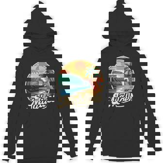 Maldives Surfing Waves Tropical Maldivian Island Maldives Unisex Hoodie | Mazezy