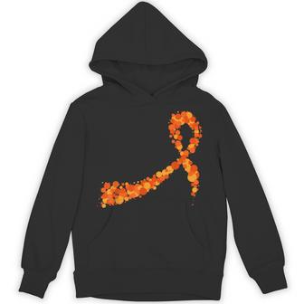 In March We Wear Orange Ribbon Multiple Sclerosis Awareness Hoodie - Thegiftio UK
