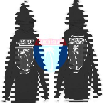Marco Island Florida FL Interstate Highway Vacation Souvenir Unisex Hoodie | Mazezy