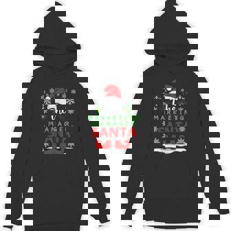 The Marketing Manager Santa Claus Christmas Day Xmas Unisex Hoodie | Mazezy
