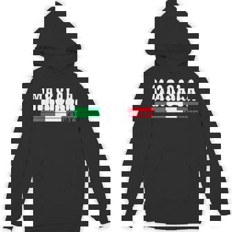 Marsala City Italia Vintage Italy Flag For Travel Lovers Unisex Hoodie | Mazezy