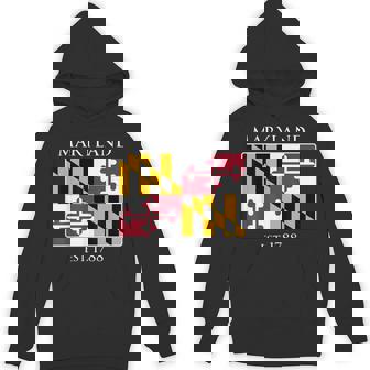 Maryland Flag 7Th Ustate 1788 Maryland Native パーカー - Kawaiitshirt