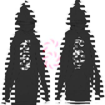 Matching 67 Candy Canes Christmas Six Seven Meme 6 Hoodie - Monsterry