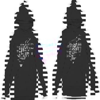 Mermaid Security Squad Matching Trident Birthday Love Merman Hoodie - Seseable