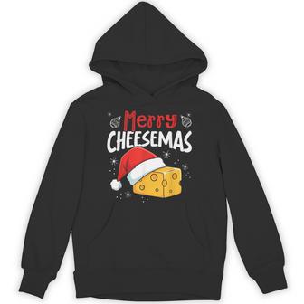 Merry Cheesemas Christmas Cheese Lovers Hoodie - Thegiftio UK