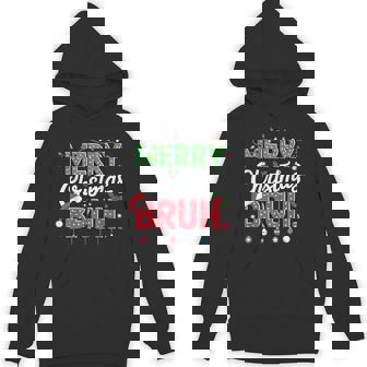 Merry Christmas Bruh Holiday Vibes For Chill Hoodie | Mazezy