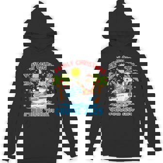 Merry Cruisemas Family Christmas Cruise 2025 Tropical Xmas Hoodie | Seseable CA