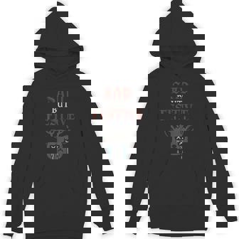 Merry Emo Christmas Goth Sad But Festive Reindeer Gothic Unisex Hoodie | Mazezy