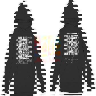 Merry Season Festive Snowman Cat Gingerbread House Lantern Hoodie - Monsterry