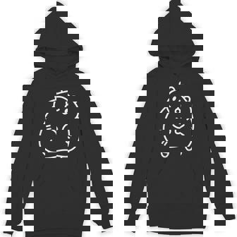 Minimalist One-Line Guinea Pig Art T-Shirt Unisex Hoodie - Monsterry