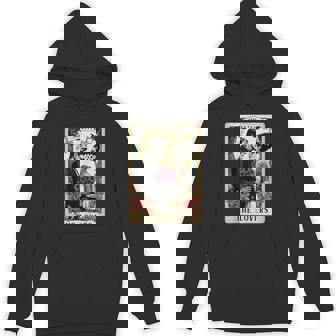 The Monster Frankenstein And Bride The Lovers Tarot Card Hoodie | Seseable CA