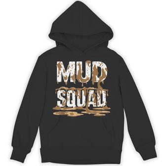 Mud Squad Women's Mud Run Team Mudder Mud Running Ladies Hoodie - Thegiftio