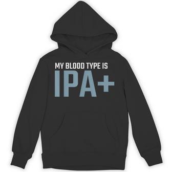 My Blood Type Is Ipa クラフトビール Ipa ペールエール パーカー - Kawaiitshirt