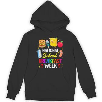 National School Breakfast Week 2026 Breakfast Lovers Hoodie - Thegiftio UK