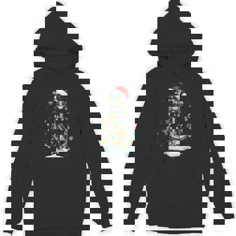 Nautical Anchor Christmas Lights Boating Sailor Hoodie - Thegiftio