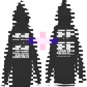 Nederlandse Antillen Flag Grunge Vintage Souvenir Unisex Hoodie | Mazezy