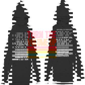 New Fab York Mayor Speech Retro Turn The Volume Up Unisex Hoodie | Mazezy