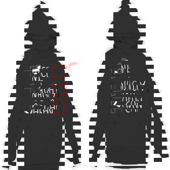 Nice Naughty Afghan Christmas Afghanistan Roots Heritage Unisex Hoodie | Mazezy