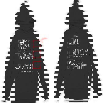 Nice Naughty Armenian Christmas Armenia Roots Heritage Unisex Hoodie | Mazezy