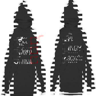 Nice Naughty Djiboutian Christmas Djibouti Heritage Roots Unisex Hoodie | Mazezy