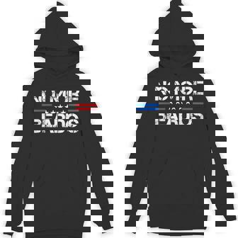 No More Beardos Military Soldier War Beard Statement Unisex Hoodie | Mazezy