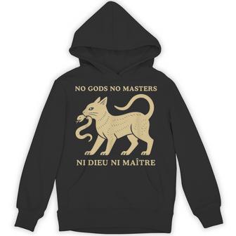 No Gods No Masters Hoodie - Thegiftio UK