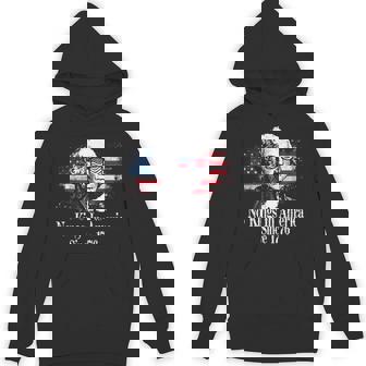 No Kings In America Since 1776 Distressed Usa Flag Vintage Hoodie | Seseable UK