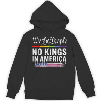 No Kings In America We The People Lgbt Hoodie - Thegiftio UK
