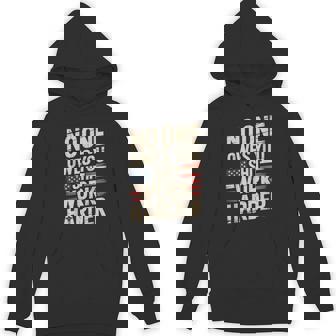 No One Owes You Shit Work Harder Distressed American Flag Hoodie - Thegiftio