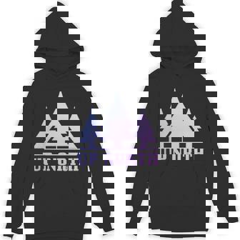 Up North Northern States Wisconsin Montana Washington Idaho Unisex Hoodie | Mazezy