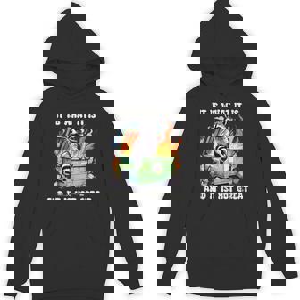 It Is What It Is And It Is Not Great Raccoon Dumpster Fire Hoodie | Seseable FR