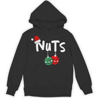 Nuts Chest Christmas Humor Matching Couple Chestnuts Tank Top Unisex Hoodie | Mazezy