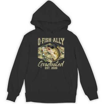 O-Fish-Ally Graduated Senior Graduation Fishing 2026 Hoodie - Monsterry