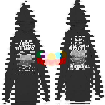 I Do My Own Stunts On An Exercice Ball Cardio Drumming Tank Top Unisex Hoodie | Mazezy