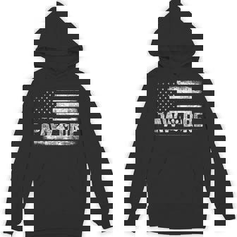 Paw Dre Best Cat Or Dog Dad Ever Usa Flag Dog Paw Dog Lover Hoodie - Monsterry