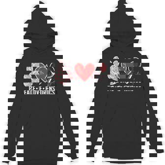 Peace Love Forensic Investigation Crime Scene Investigator Unisex Hoodie | Mazezy