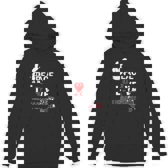 Peace Love Trains Cute Steam Engine Railfans Cartoon Train Tank Top Unisex Hoodie | Mazezy