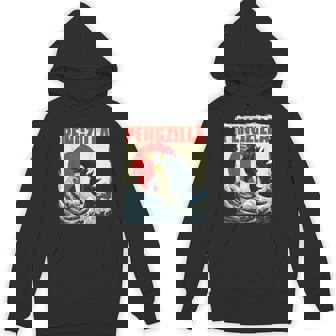 Pengzilla Penguin Lover Bird Watcher Hoodie - Monsterry
