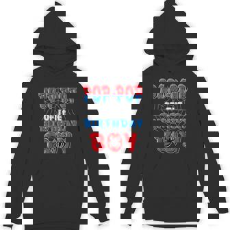 Pop-Pop Of The Birthday Boy Spider Web Birthday Party Hoodie - Thegiftio