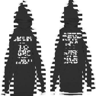 Pretend I'm A Swiss Chard Lazy Halloween Costume Unisex Hoodie | Mazezy