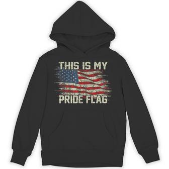 This Is My Pride Flag Usa American 4Th Of July 2 Sided Hoodie | Seseable UK