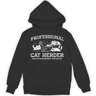Professional Cat Herder Chaos Management Specialist Hoodie | Seseable FR