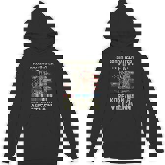 Proud Daughter Of Korean War Veteran Us Family Matching Hoodie - Thegiftio