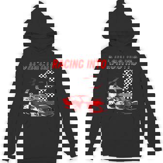 Racing Into 2Nd Birthday レースカー 2歳 幼児 男の子 パーカー - Kawaiitshirt