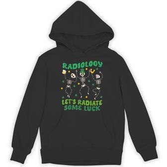 Radiology Let's Radiate Some Luck Radiology St Patrick's Day Hoodie - Thegiftio UK
