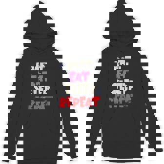 Raft Eat Sleep Repeat Unisex Hoodie | Mazezy