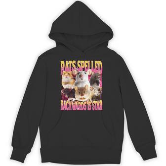 Rats Spelled Backwards Is Star Gen Z Humor Rat Meme Hoodie - Thegiftio UK